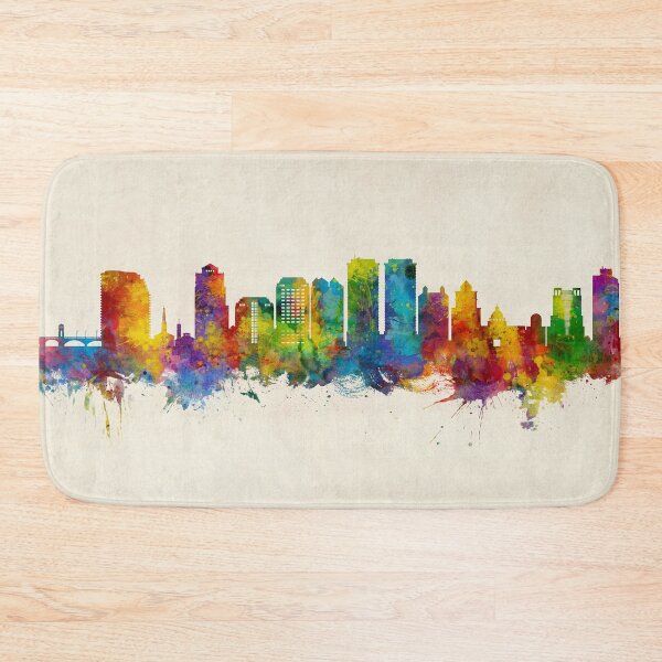 Item preview, West Palm Beach Florida Skyline designed and sold by ArtPrints.