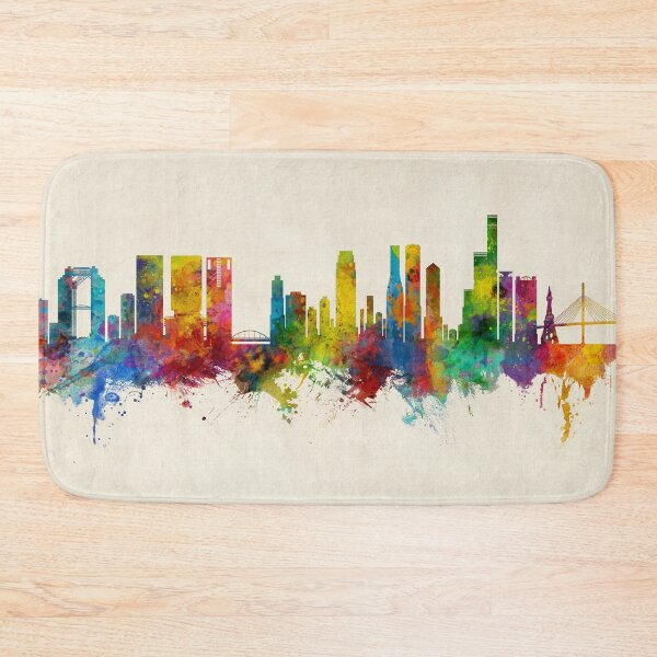 Item preview, Osaka Japan Skyline designed and sold by ArtPrints.