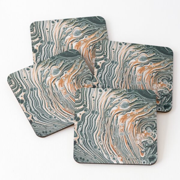 Item preview, Zebra 3, Acrylic Pouring, Fluid Art, Fluid Painting designed and sold by Atelier-Hayn.