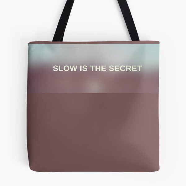 Item preview, Slow is the secret designed and sold by StephanieCAD.