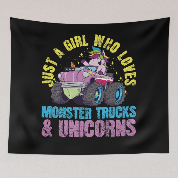 Item preview, Monster Truck Unicorn designed and sold by 4tomic.