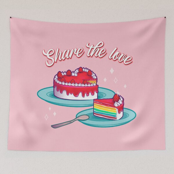 Item preview, Share the love designed and sold by miss-raboseta.