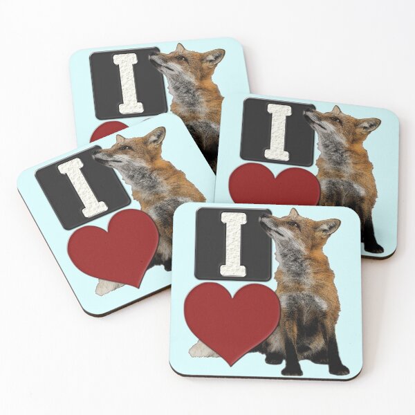 Item preview, I LOVE FOXES designed and sold by Paparaw.