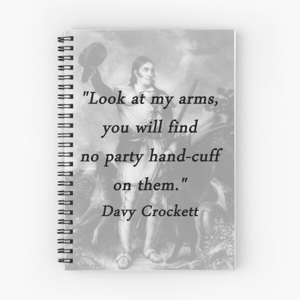 Item preview, Look At My Arms- Davy Crockett designed and sold by CrankyOldDude.