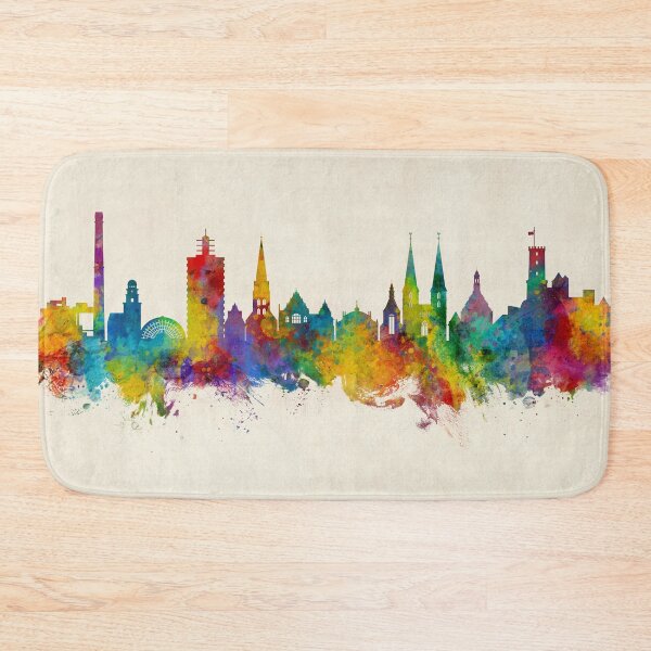Item preview, Bielefeld Germany Skyline designed and sold by ArtPrints.
