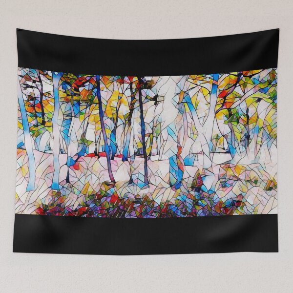 Item preview, Mosaic Magic Woodland Psychedelic designed and sold by KALEIDOSCOPE UK.