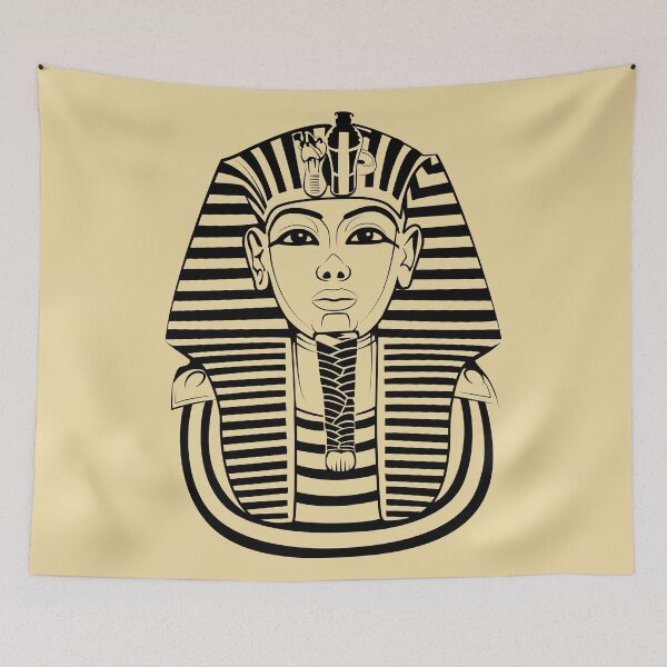 Item preview, Ancient Egypt Tutankhamun's Mask Egyptian Pharaoh Egyptian King Tut designed and sold by mashmosh.