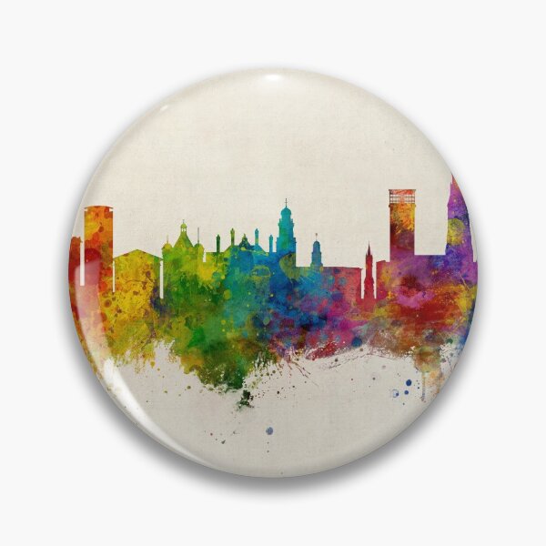 Item preview, Leicester England Skyline designed and sold by ArtPrints.