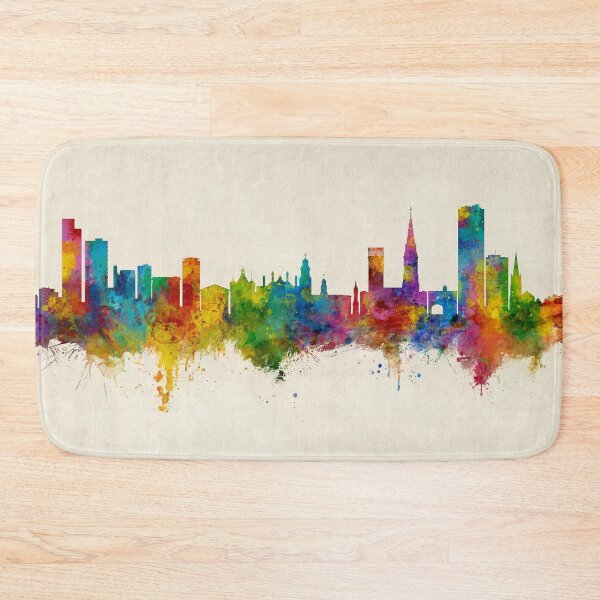 Item preview, Leicester England Skyline designed and sold by ArtPrints.