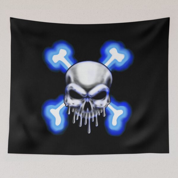 Item preview, Skull and neon crossbones  designed and sold by Darklimited.