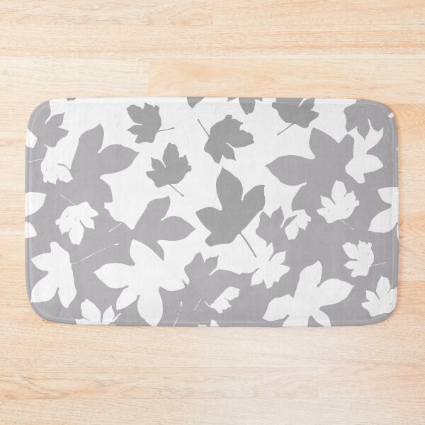 Item preview, Envelop leaves decor. grey. white. designed and sold by PrintedDreams.