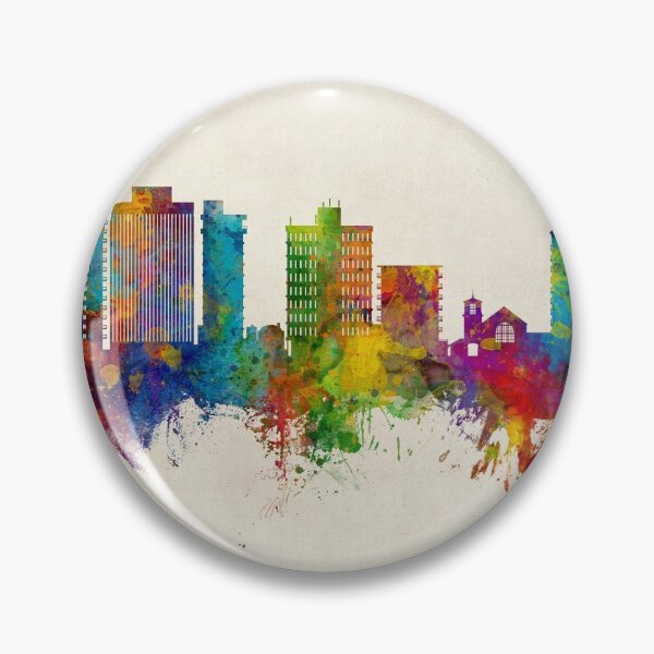 Item preview, San Mateo California Skyline designed and sold by ArtPrints.