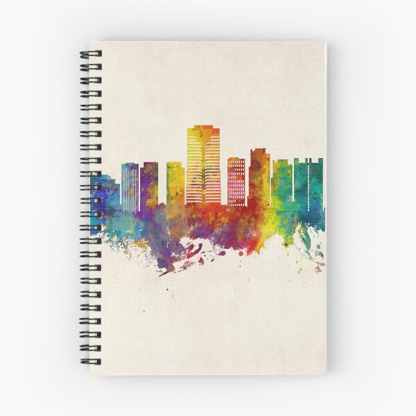 Item preview, Long Beach California Skyline designed and sold by ArtPrints.