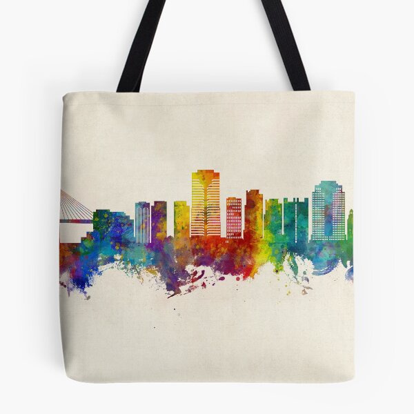 Item preview, Long Beach California Skyline designed and sold by ArtPrints.