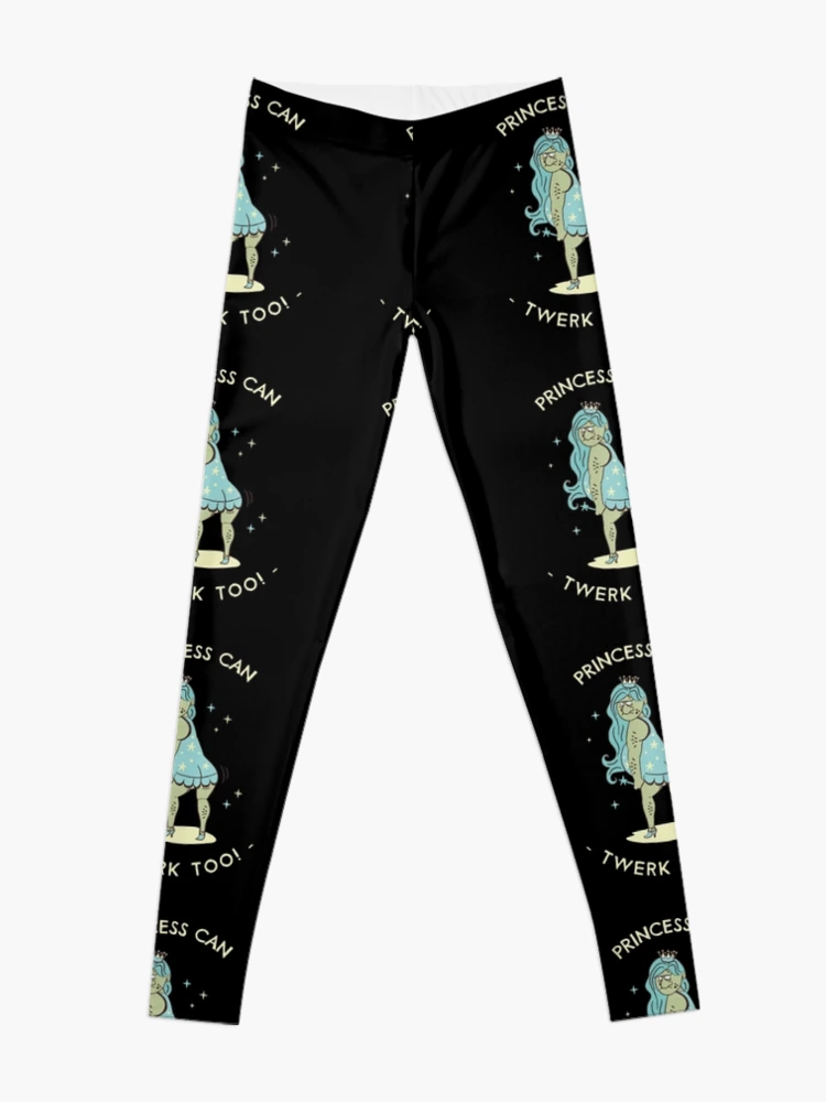 Twerking Princess Leggings for Sale by Krs-123