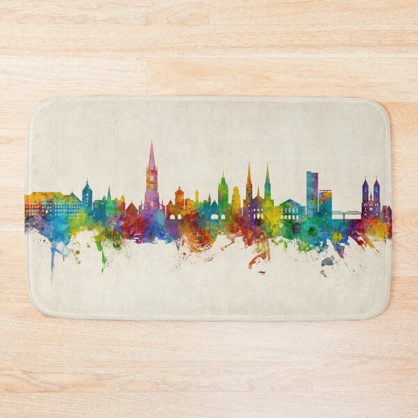 Item preview, Freiburg Germany Skyline designed and sold by ArtPrints.