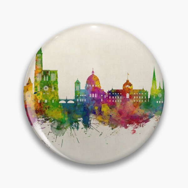 Item preview, Strasbourg France Skyline designed and sold by ArtPrints.