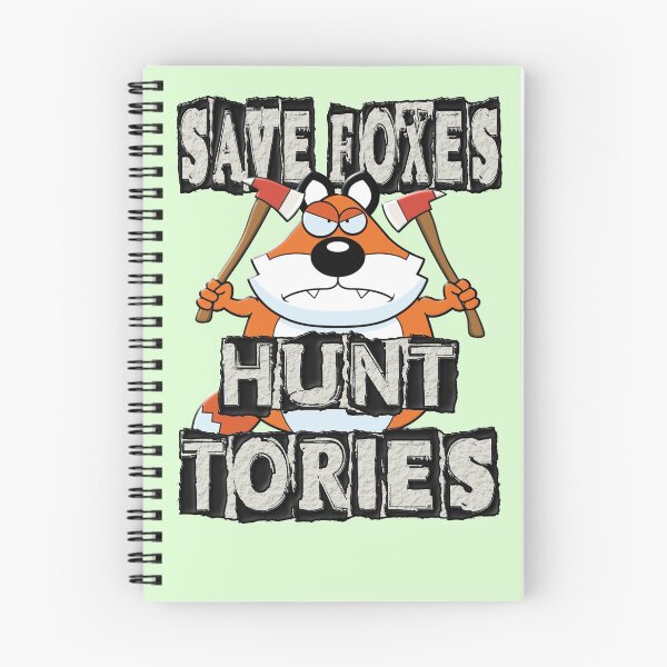Item preview, SAVE FOXES HUNT TORIES designed and sold by Paparaw.