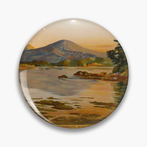 Item preview, Ireland for bracing air and sunshine vintage travel poster designed and sold by stickart-marek.