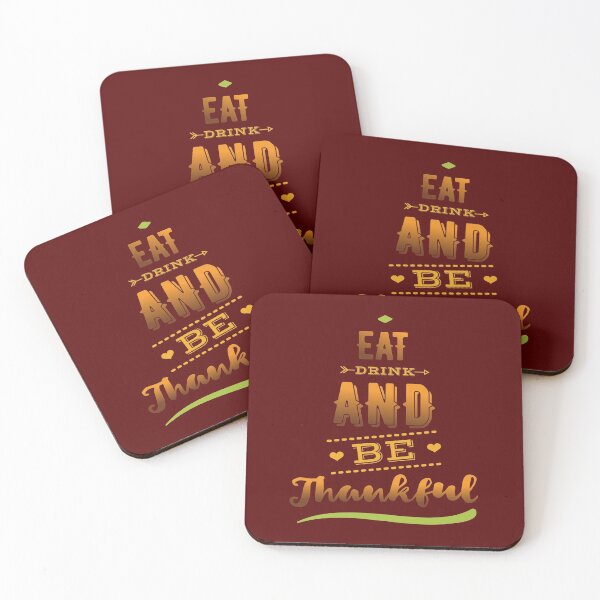 Item preview, Eat Drink & be thankful designed and sold by Sam's Boutique Store.