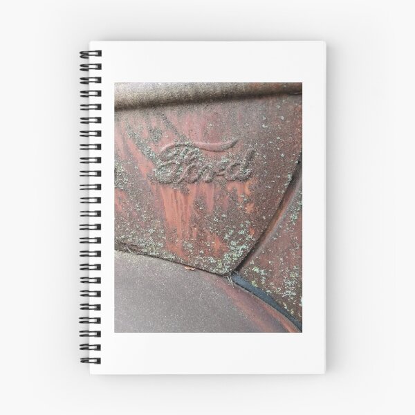 Item preview, Rusty Ford emblem, vintage Ford farm truck designed and sold by Dwindell.