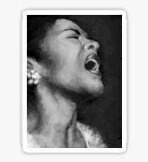 Billie Holiday Sticker