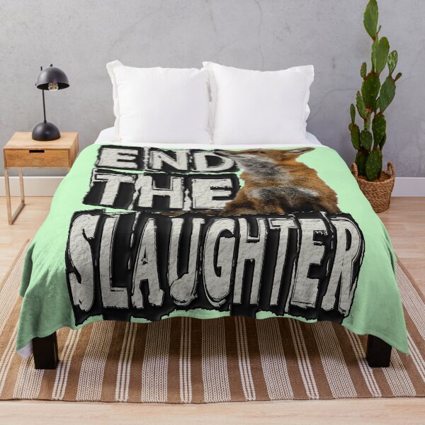 Item preview, END THE SLAUGHTER designed and sold by Paparaw.