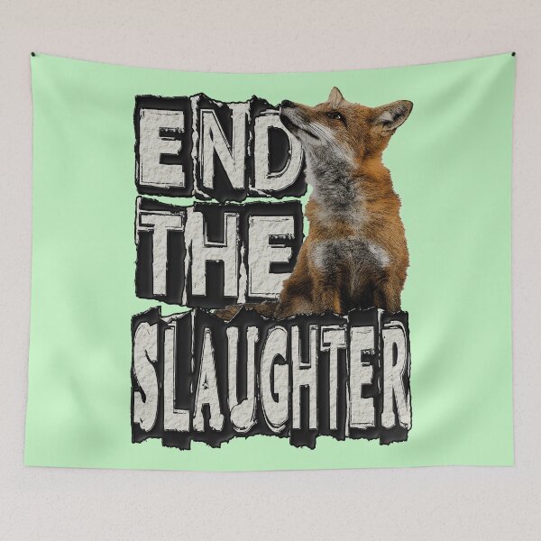 Item preview, END THE SLAUGHTER designed and sold by Paparaw.