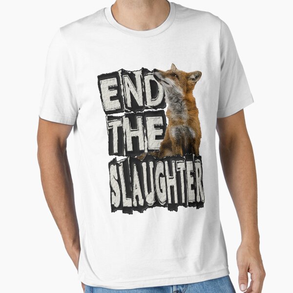 Item preview, END THE SLAUGHTER designed and sold by Paparaw.