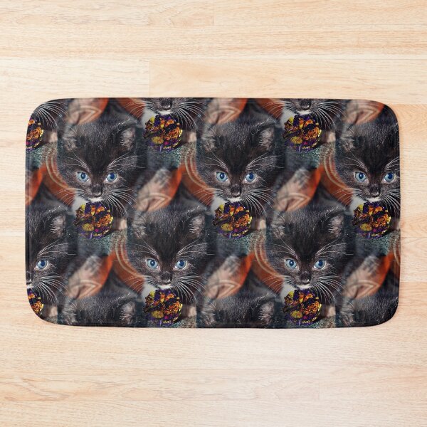 Item preview, Kitten Anticipation Seamless designed and sold by VikingVisual.