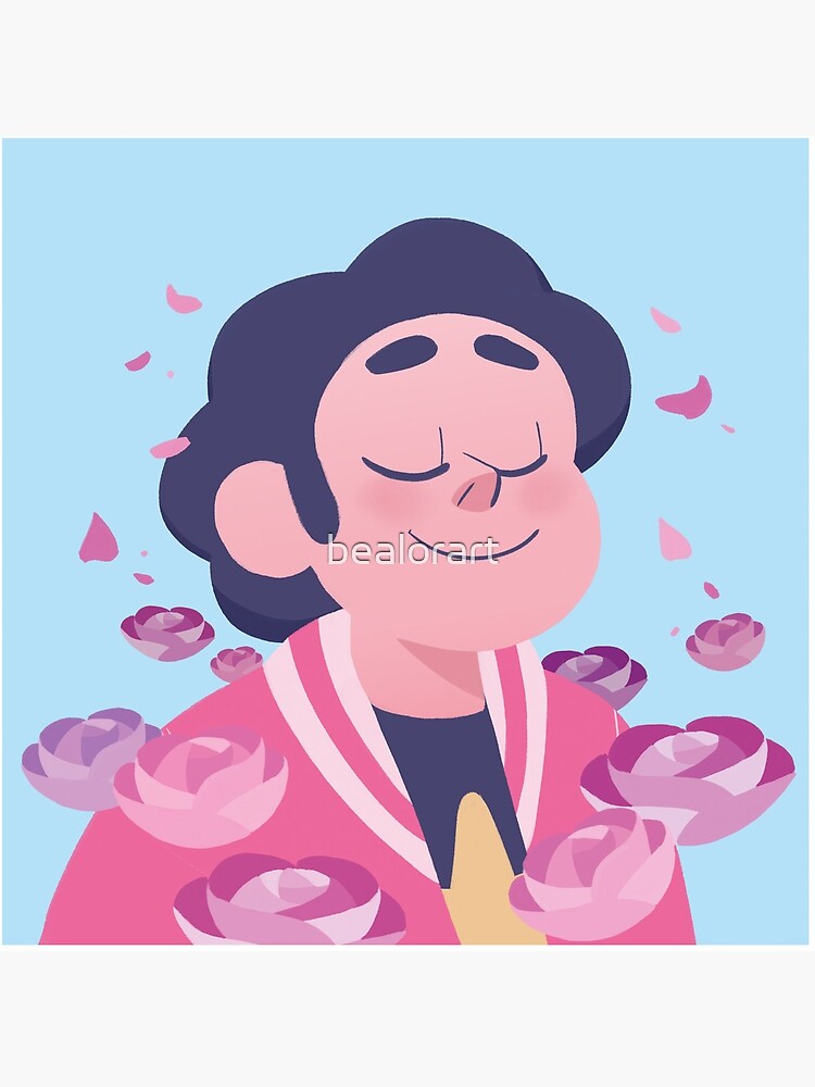 Pastel Steven portrait by bealorart
