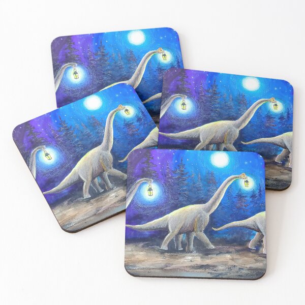 Item preview, Brachiosauruses with Lanterns designed and sold by JurassicParkans.