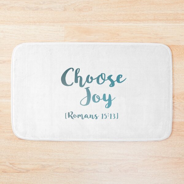 Item preview, Choose Joy Romans 15:13 Typography Quote designed and sold by jualcantara.