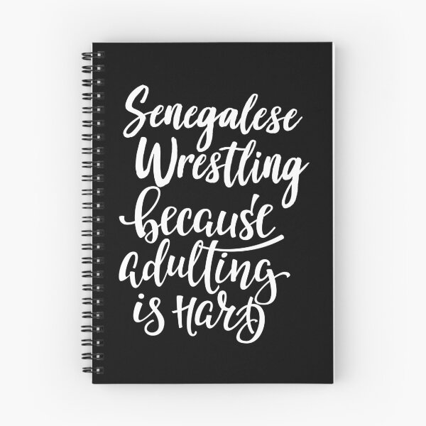 Item preview, Senegalese Wrestling Because Adulting Is Hard designed and sold by ProjectX23.