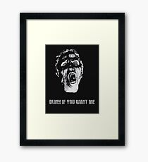 Blink Framed Print