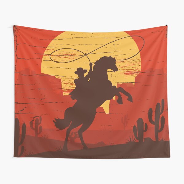 Item preview, Cowboys of the Wild West - Riding Solo designed and sold by JingleSnitch.