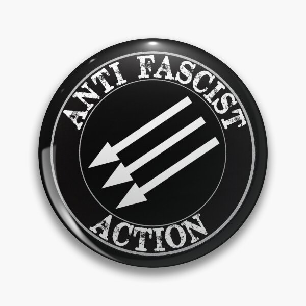Item preview, ANTI FASCIST ACTION designed and sold by Paparaw.