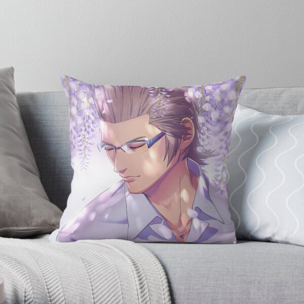 Ignis with wisteria Throw Pillow