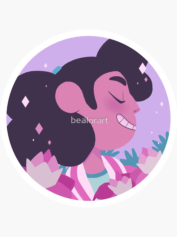 Pastel Stevonnie portrait by bealorart