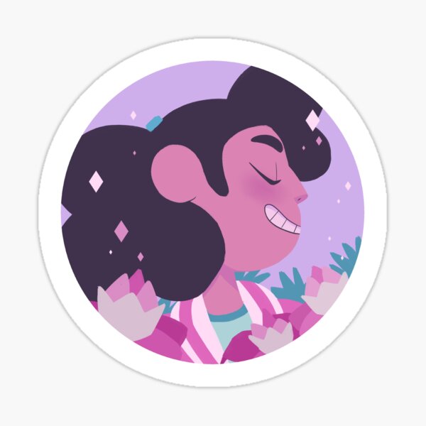 Pastel Stevonnie portrait Sticker