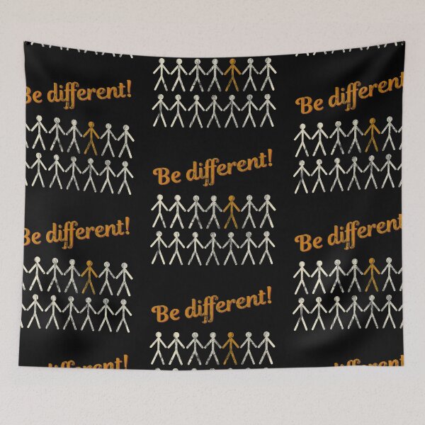 Item preview, be different vintage worn out designed and sold by blankshirt.