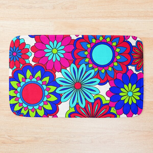 Item preview, Pretty Petals Flower Power Pattern designed and sold by ArtformDesigns.