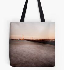 Whitby - slow shutter seascape Tote Bag