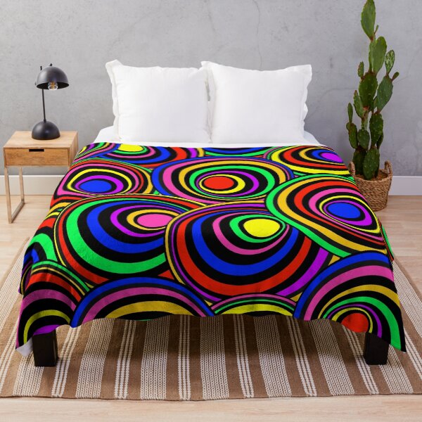 Item preview, Trippy Psychedelic Op Art Pattern designed and sold by ArtformDesigns.