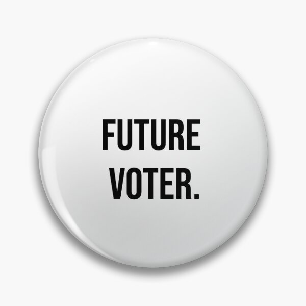 Item preview, Future Voter Sticker designed and sold by eveofthesea.