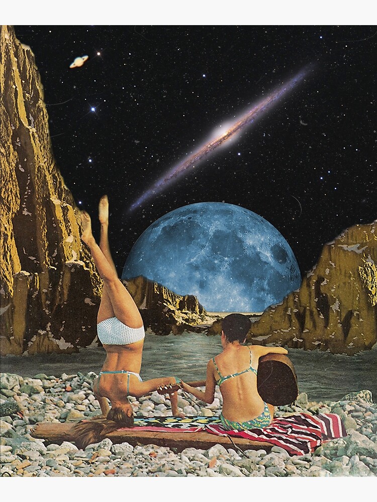 "Vintage Collage Art " Poster for Sale by Yellowblanc | Redbubble