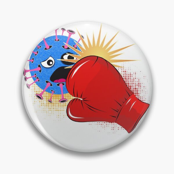 Item preview, Boxing glove with Corona Virus designed and sold by Kisho.