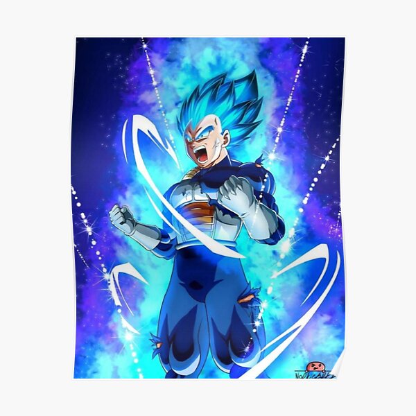 Vegeta Posters Redbubble