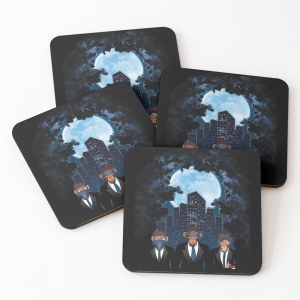 Item preview, Midnight Blues X 3 Wise Monkeys designed and sold by PrinceDesigns.