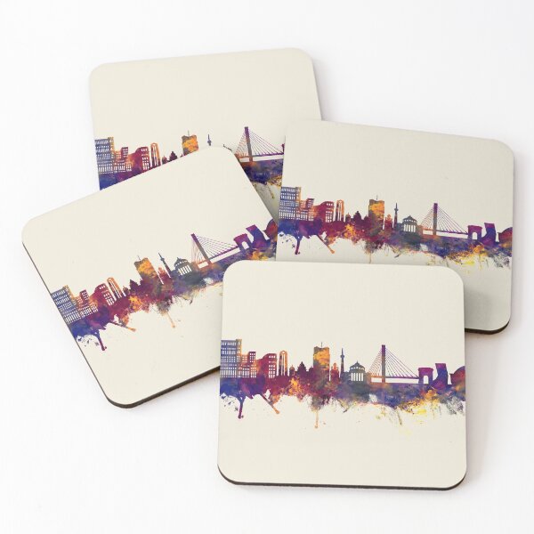 Item preview, Bucharest Romania Skyline designed and sold by ArtPrints.